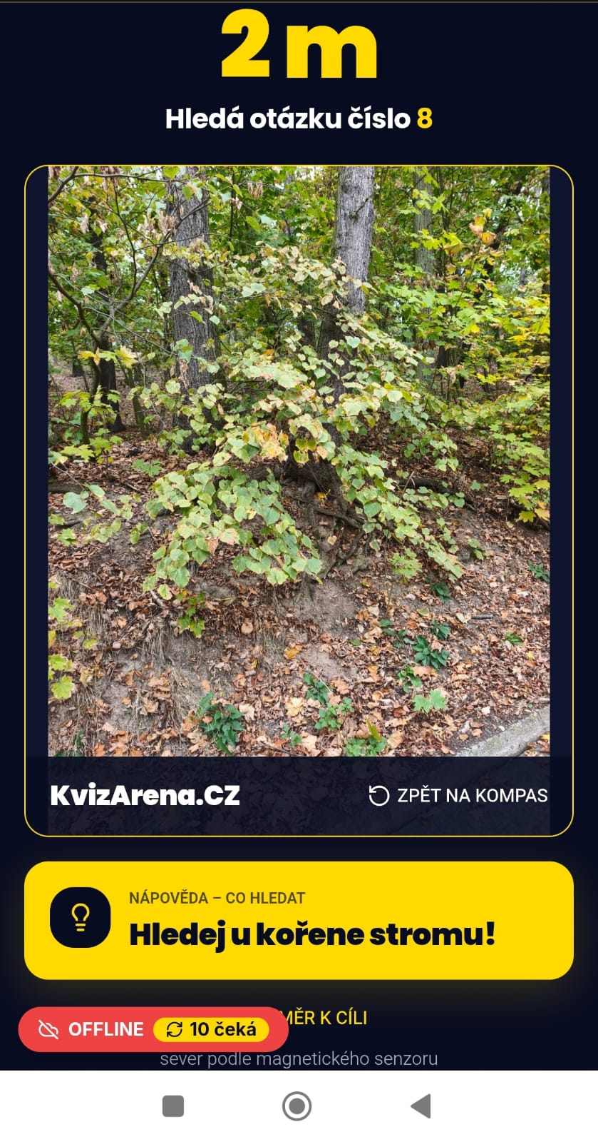 Ukázka kvízu v mobilu 2